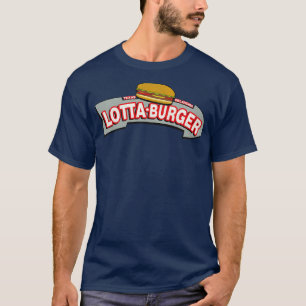 Retro Defunct Lotta Burger Fast Food Restaurant T-Shirt