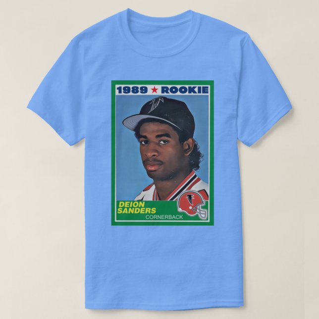 Retro Deion Rookie d T-Shirt (Design Front)