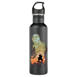 Retro Demon Anime Slayer Funny Sanemi Shinazugawa 710 Ml Water Bottle