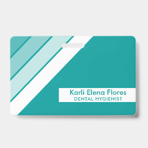 Retro Dental Office ID Badge