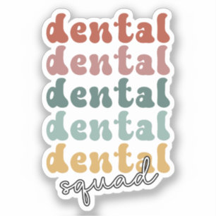 Retro Dental Squad   Dental Team   Dental Staff
