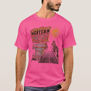 Retro Desert Dream Desert Travel Cactus Road Weste T-Shirt