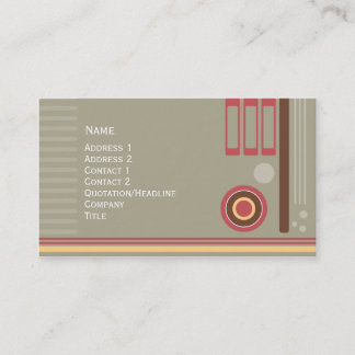 Retro Design Business Card