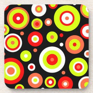 Retro design coaster