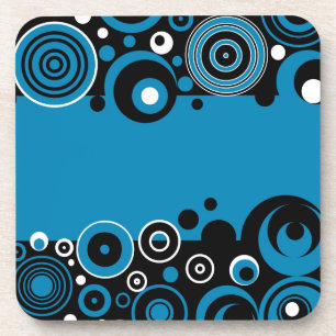Retro design coaster