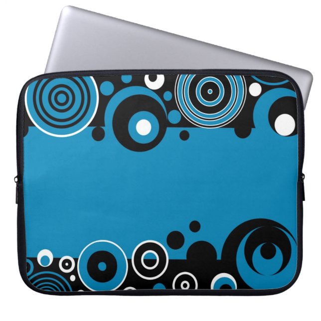 Retro design laptop sleeve (Front)