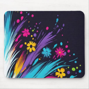 Retro Design on a 1970's Thick Computer Mousepad