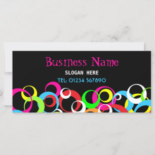 Retro Design Rack Card