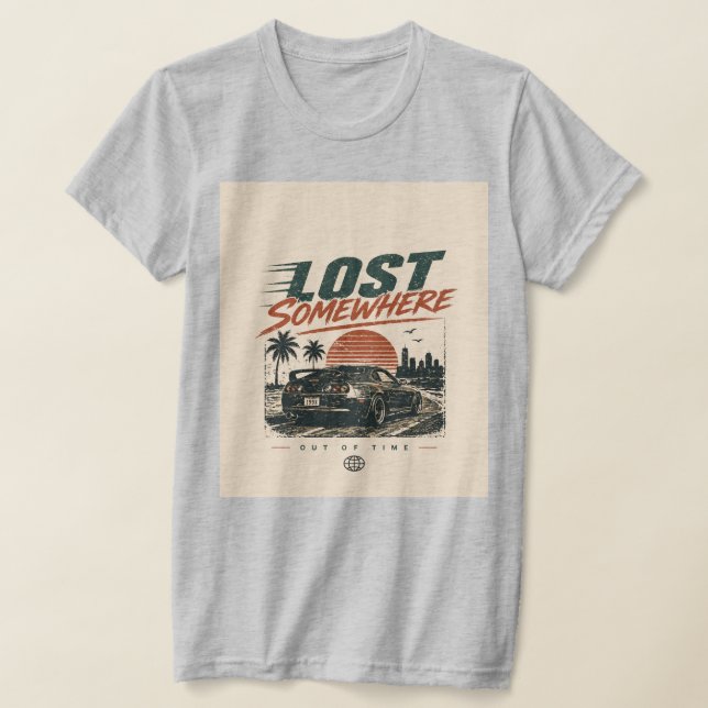 retro design T-Shirt (Laydown)