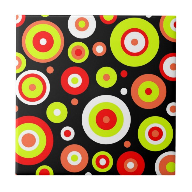 Retro design tile (Front)