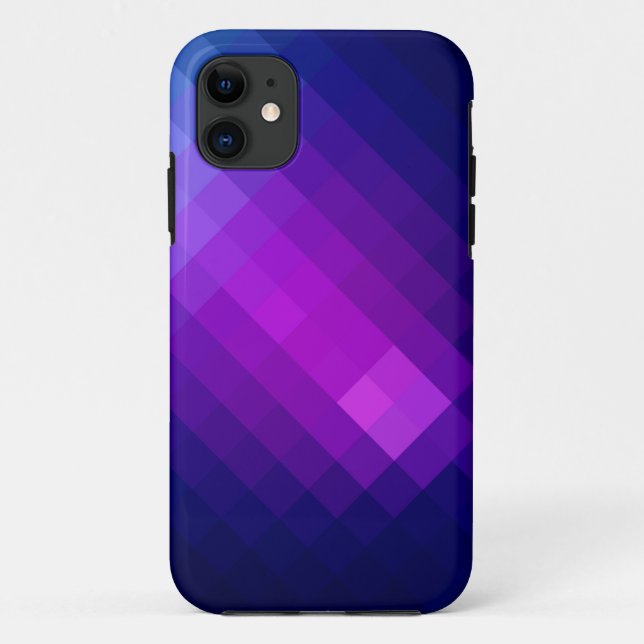 Retro diamond seamless texture wall graphic 5 Case-Mate iPhone case (Back)
