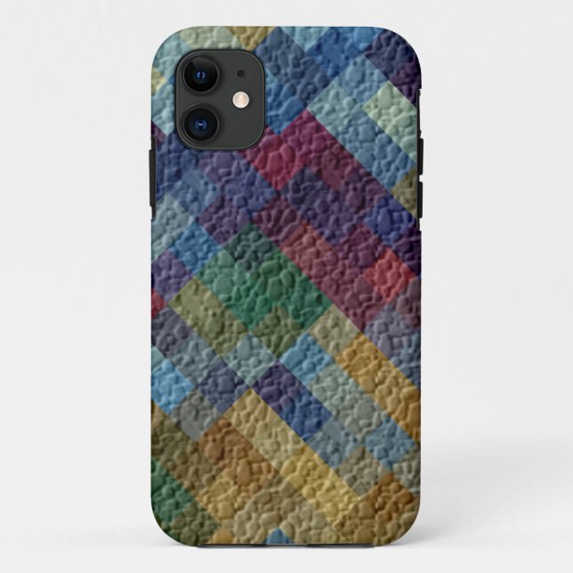Retro diamond seamless texture wall graphic Case-Mate iPhone case (Back)