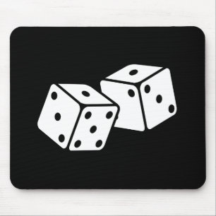 Retro Dice Mouse Mat