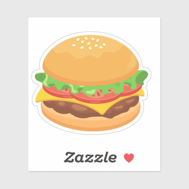 Retro Diner Burger  (Sheet)