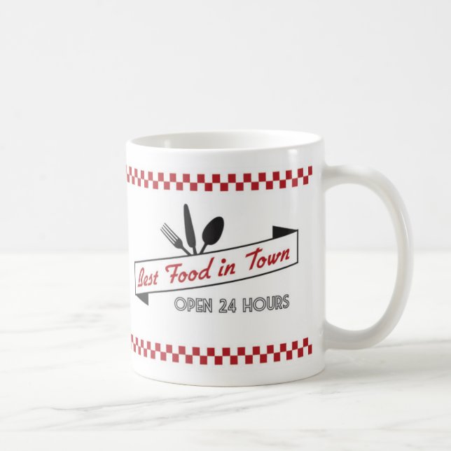 Retro Diner Coffee Mug (Right)