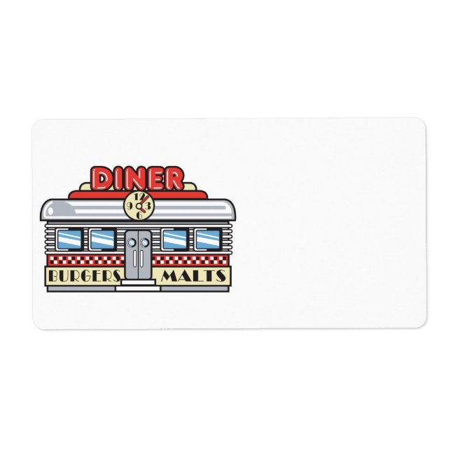 retro diner design (Front)