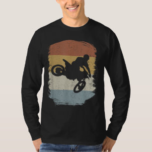 Retro Dirt Bike Rider - Vintage MX Motocross T-Shirt