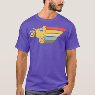 Retro Dirt Bike Rider Vintage MX Motocross T-Shirt