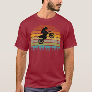 Retro Dirtbike Vintage Motocross Rider Off Road T-Shirt