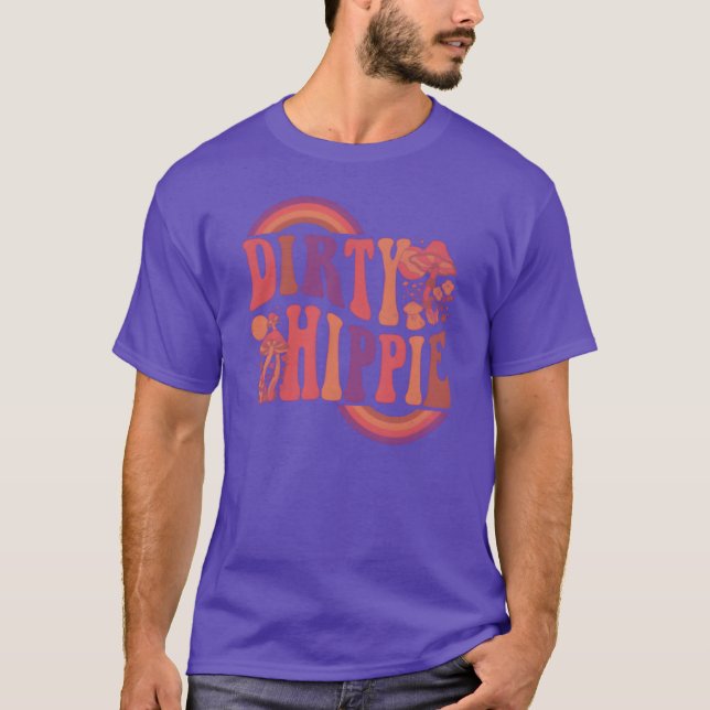 Retro Dirty Hippie boy T-Shirt (Front)