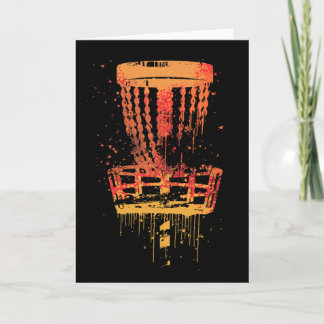 Retro Disc Golf Frolf - Vintage Frisbee Golf Card