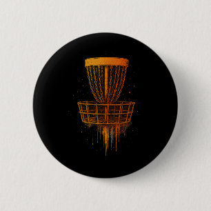 Retro Disc Golf Frolf Vintage Frisbee Golf Pullove 6 Cm Round Badge