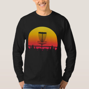 Retro Disc Golf Graphic Design Vintage Frisbee Pla T-Shirt