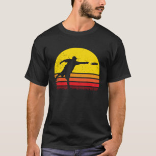 Retro Disc Golf Lover Frisbee Golfing Sport Hobby T-Shirt