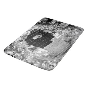Retro Disco Ball Glam #1 #retro #wall #art Bath Mat