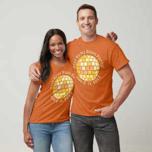 Retro Disco Ball PERSONALIZED T-Shirt