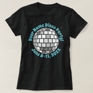 Retro Disco Ball PERSONALIZED T-Shirt