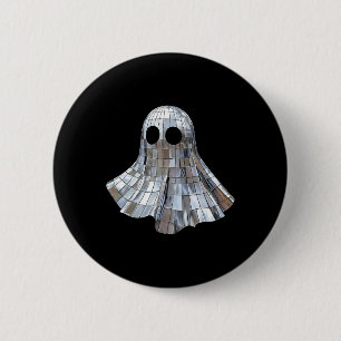 Retro Disco Boo Halloween Boo In Boujee Spooky Dis 6 Cm Round Badge