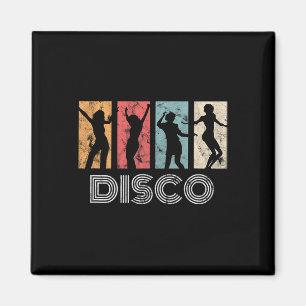 Retro Disco Dance 70s 80s Party Dance Dancer  Magnet