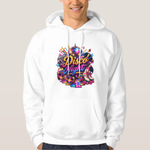 Retro Disco Night Hoodie 