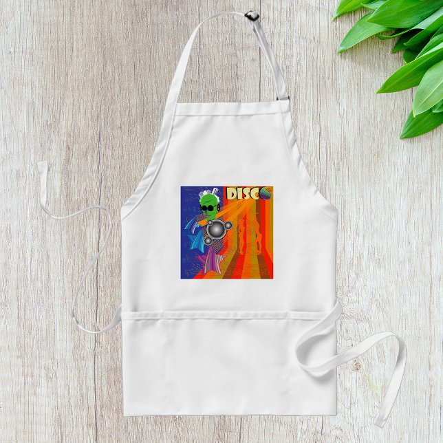 Retro Disco Party 70s Funk Art  Standard Apron (Creator Uploaded)
