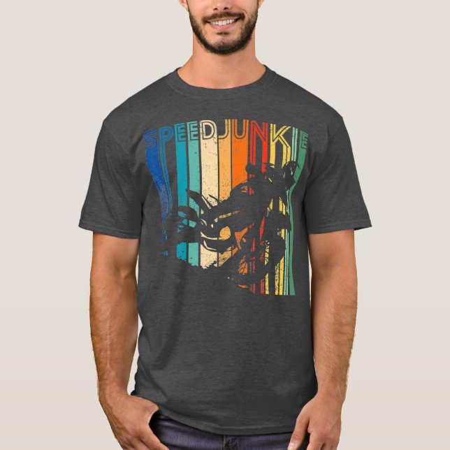 Retro Distressed Braap Tshirt Motor Cross Gift (Front)