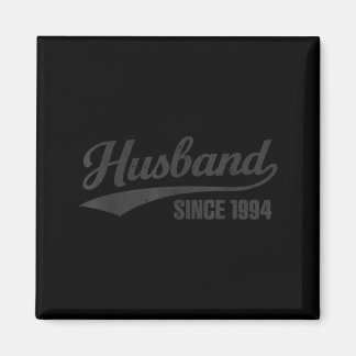 Retro Distressed Husband Since 1994 32nd Wedding Magnet