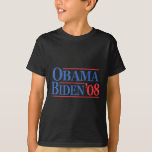 Retro Distressed Vintage Obama Biden 08 Campaign T-Shirt