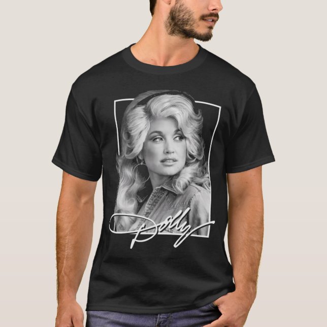 Retro Dlly Partn'S Gift Men Women T-Shirt (Front)