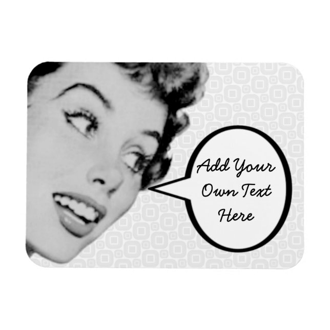 Retro Do Tell Magnet (Horizontal)