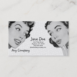 Retro Do Tell V2 Business Card