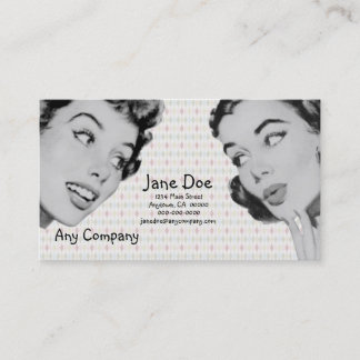 Retro Do Tell V3 Business Card