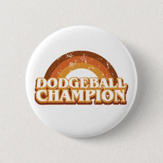 Retro Dodgeball Champion Button