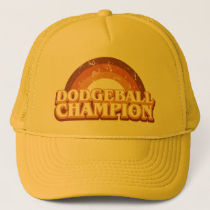 Retro Dodgeball Champion Trucker Hat