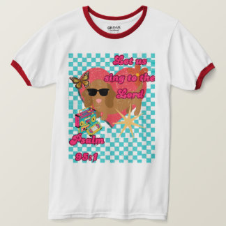 Retro dog Bible verse tee unisex