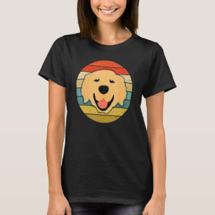 Retro Dog Lover Golden Retriever Shirt