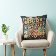 Retro Doggy Day Out - Vintage Dog Lover Aesthetic