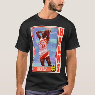 Retro Dominique Wilkins Trading d T-Shirt
