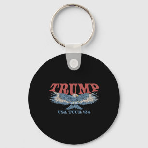 Retro Donald Trump Take America Byck Election Key Ring