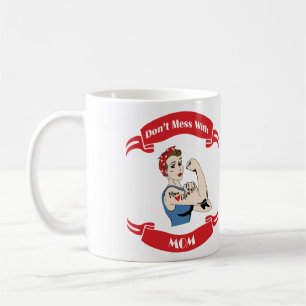 Retro Don't Mess with MOM Coffee Mug